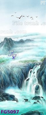 File tranh File in tranh tường hiện đại FG5097 (gốc) chủ đề thành phố