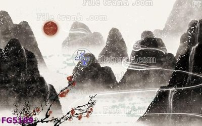 Download file File in tranh tường hiện đại FG5109 (gốc) in mica ốp bếp