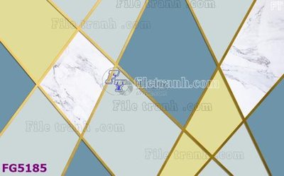 File in ấn File in tranh tường hiện đại FG5185 (bản gốc) sắc nét