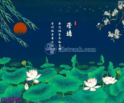 Tải file File in tranh tường hiện đại FG5208 (gốc) in nhanh