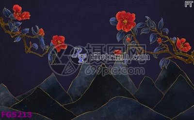 File in trần File in tranh tường hiện đại FG5213 (bản gốc) 5D