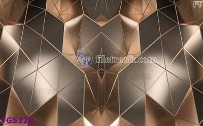 File gốc File in tranh tường hiện đại FG5229 (in lụa) hoa văn cổ điển