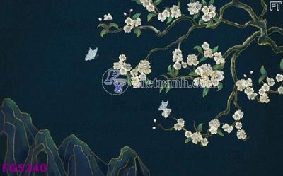 Tải file File in tranh tường hiện đại FG5240 (gốc) chủ đề hoa sen