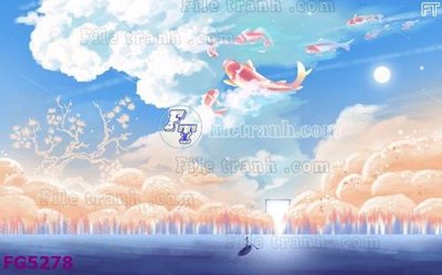 File in ấn File in tranh tường hiện đại FG5278 (bản gốc) chất lượng cao