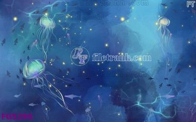 File gốc File in tranh tường hiện đại FG5290 (thiết kế) cho in ấn