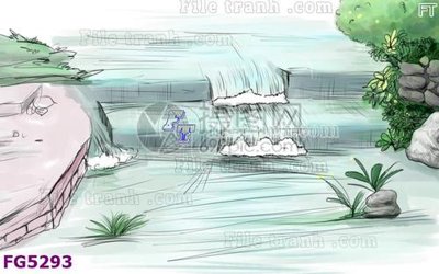 Tải file gốc in lụa File in tranh tường hiện đại FG5293 siêu nét