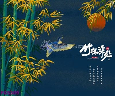 File gốc File in tranh tường hiện đại FG5309 (dành cho trang trí nội thất)