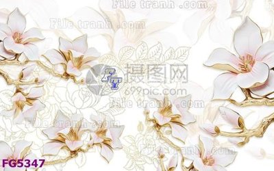 File gốc in mica File in tranh tường hiện đại FG5347 chất lượng