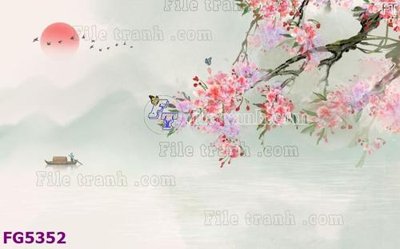 File gốc in ấn File in tranh tường hiện đại FG5352 độ phân giải cao