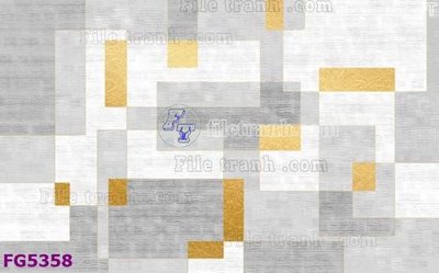 File gốc File in tranh tường hiện đại FG5358 (in tráng gương) nghệ thuật