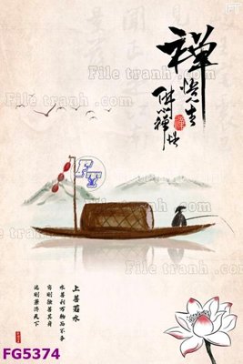 File tranh File in tranh tường hiện đại FG5374 (gốc) phong cách tối giản