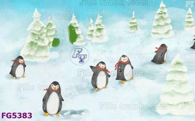 Ảnh gốc File in tranh tường hiện đại FG5383 (nét căng) in mica