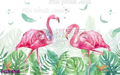 File in trần File in tranh tường hiện đại FG5458 (file gốc) xuyên sáng