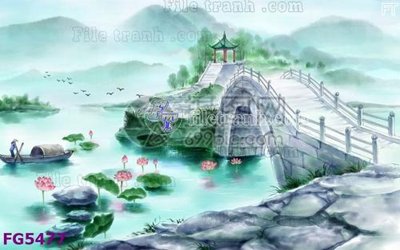 File tranh trang trí File in tranh tường hiện đại FG5477 (file gốc)