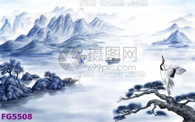 File gốc File in tranh tường hiện đại FG5508 (thiết kế) độc quyền