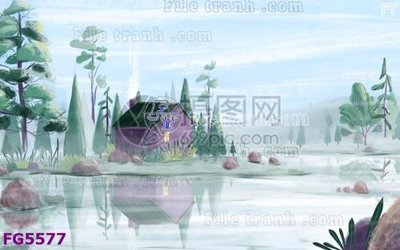 Tải file gốc File in tranh tường hiện đại FG5577 (in bạt) quảng cáo