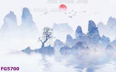 Tải file File in tranh tường hiện đại FG5700 (PSD) cho in tranh 3D