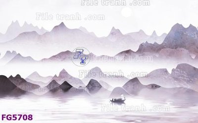 Download file gốc File in tranh tường hiện đại FG5708 (in mica) trong suốt