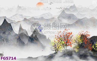 Download file gốc File in tranh tường hiện đại FG5714 (in lụa) cao cấp