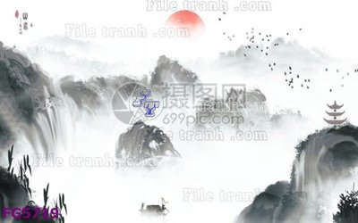 File tranh gốc File in tranh tường hiện đại FG5719 chủ đề hiện đại