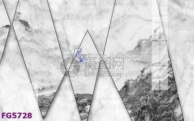 File ảnh File in tranh tường hiện đại FG5728 (gốc) in PP, decal