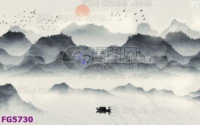 Tải file File in tranh tường hiện đại FG5730 (PSD) cho in tranh kính