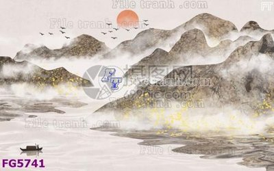 File tranh gốc File in tranh tường hiện đại FG5741 (sắc nét từng chi tiết)