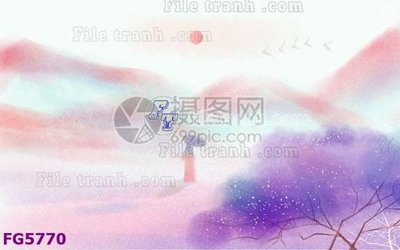 File gốc File in tranh tường hiện đại FG5770 (in lụa) cao cấp