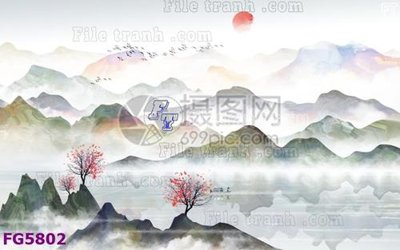 Download file gốc File in tranh tường hiện đại FG5802 (độ nét cao)