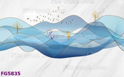 Tải file File in tranh tường hiện đại FG5835 (gốc) làm tranh trang trí