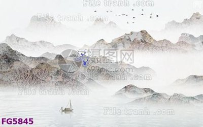 Ảnh gốc File in tranh tường hiện đại FG5845 (siêu chi tiết) để in ấn