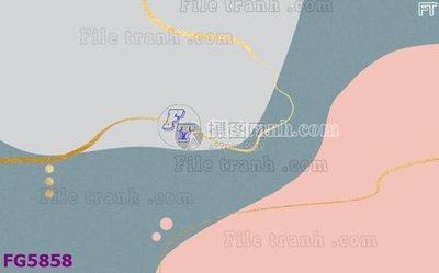 File gốc File in tranh tường hiện đại FG5858 (in mica) làm quà tặng