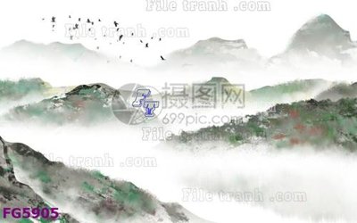 File PSD File in tranh tường hiện đại FG5905 (bản gốc) dễ dàng edit