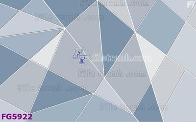 File tranh File in tranh tường hiện đại FG5922 (bản gốc) in lụa 3D