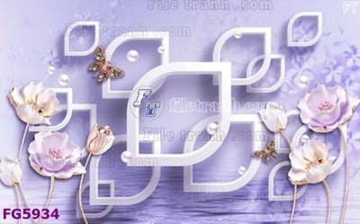 Download file gốc File in tranh tường hiện đại FG5934 (in mica) 3D