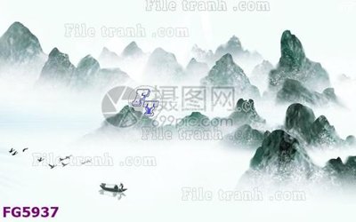 File gốc File in tranh tường hiện đại FG5937 (AI/EPS) cho in ấn