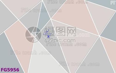 File gốc File in tranh tường hiện đại FG5956 (in ấn) không giới hạn