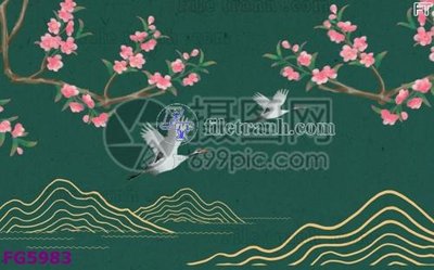 File gốc File in tranh tường hiện đại FG5983 (chuẩn CMYK) cho nhà in