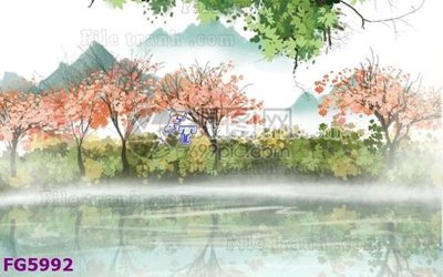 File ảnh File in tranh tường hiện đại FG5992 (gốc) cho trang trí nhà hàng