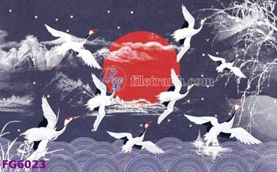 Ảnh gốc File in tranh tường hiện đại FG6023 (độ nét cao) in tráng gương