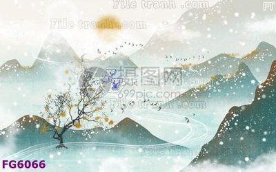 File gốc File in tranh tường hiện đại FG6066 (PSD/TIFF) độ phân giải cao