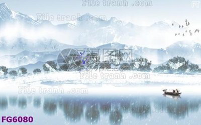 File in ấn File in tranh tường hiện đại FG6080 (bản gốc) cao cấp