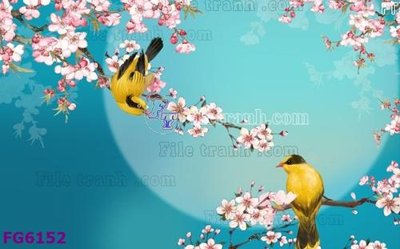 File ảnh gốc File in tranh tường hiện đại FG6152 không vỡ nét