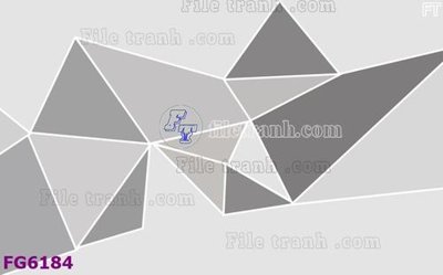 File gốc File in tranh tường hiện đại FG6184 (in ấn) không giới hạn