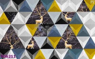 File in lụa File in tranh tường hiện đại FG6211 (chất lượng cao) File in tranh tường hiện đại FG6211