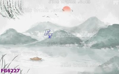 File tranh File in tranh tường hiện đại FG6227 (gốc) chủ đề trẻ em