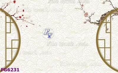 File tranh in trần File in tranh tường hiện đại FG6231 (ảnh gốc siêu nét)