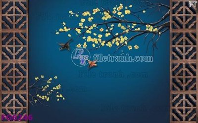 File gốc File in tranh tường hiện đại FG6246 (phong cách) châu Âu