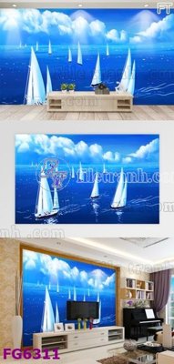 File tranh in tráng gương File in tranh tường hiện đại FG6311 (siêu nét)