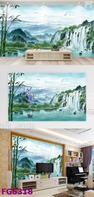 File tranh File in tranh tường hiện đại FG6318 (gốc) in backlit film